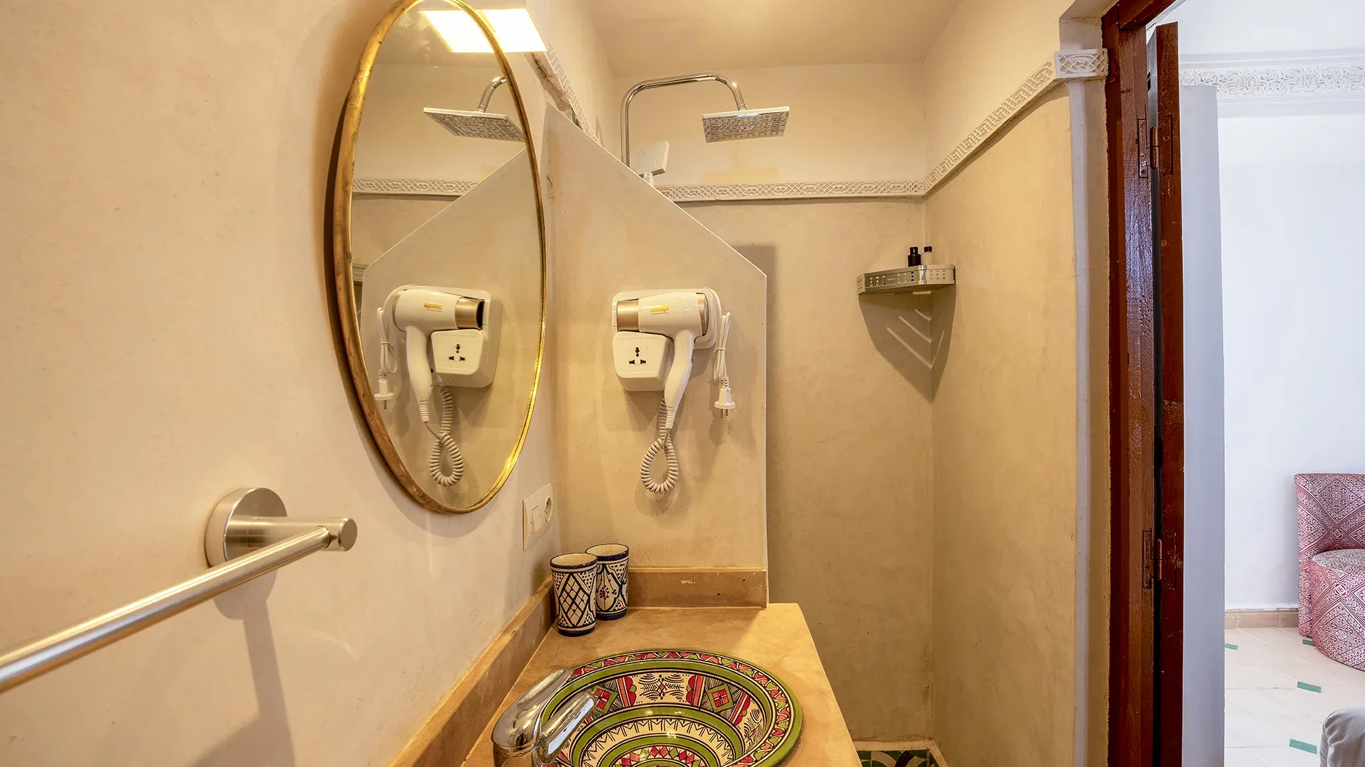 Salle de bain du Riad Ilyan, Marrakesh