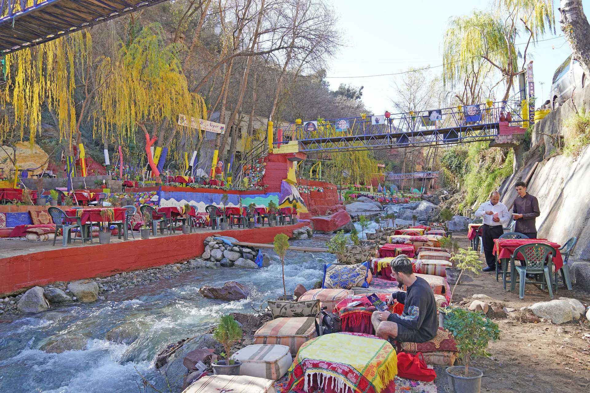 Excursion privée dans la vallée de l'Ourika et ses cascades — Riad Ilyan, Marrakech